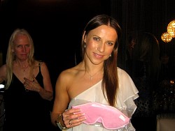 edyta sliwinska with her dream essentials pink sleep mask.jpg